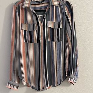 Zac & Rachel Multicolor Striped Top